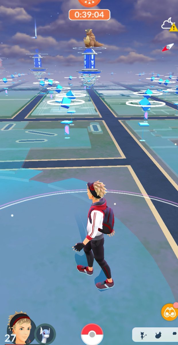 Werky's tweet photo. I picked up Pokemon Go again since I started working in the city. It's a much better experience now https://t.co/gUEg0T5Hok