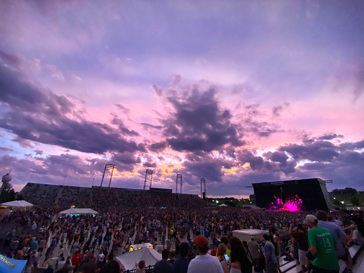 That @phish sky tonight! #phish #hersheyparkstadium