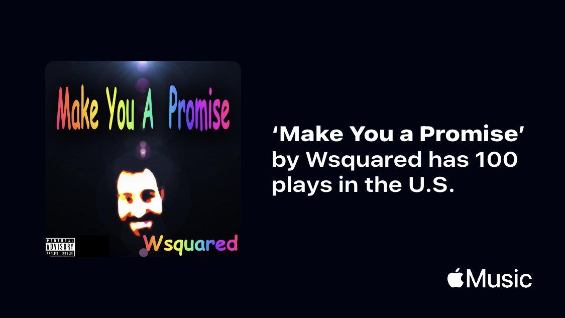 wsquared207's tweet photo. Just passed a new Milestone on @AppleMusic. Thanks for listening!
https://t.co/xNANsanhfl https://t.co/P6zjpohRAz