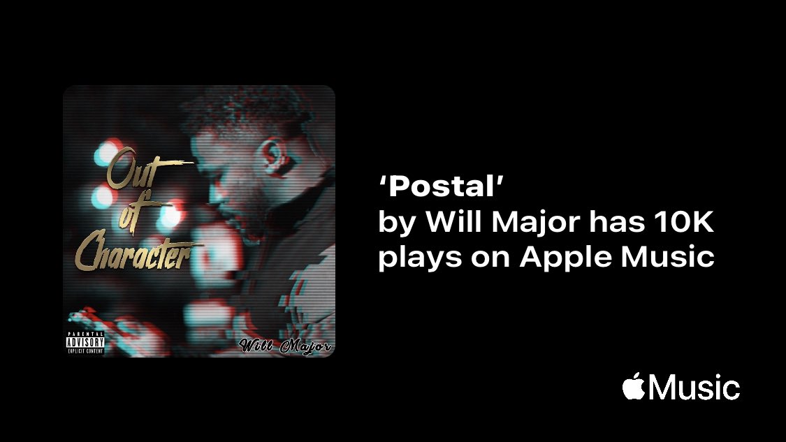 RealWillMajor's tweet image. Just passed a new Milestone on @AppleMusic. Thanks for listening!
music.lnk.to/zcVtmG