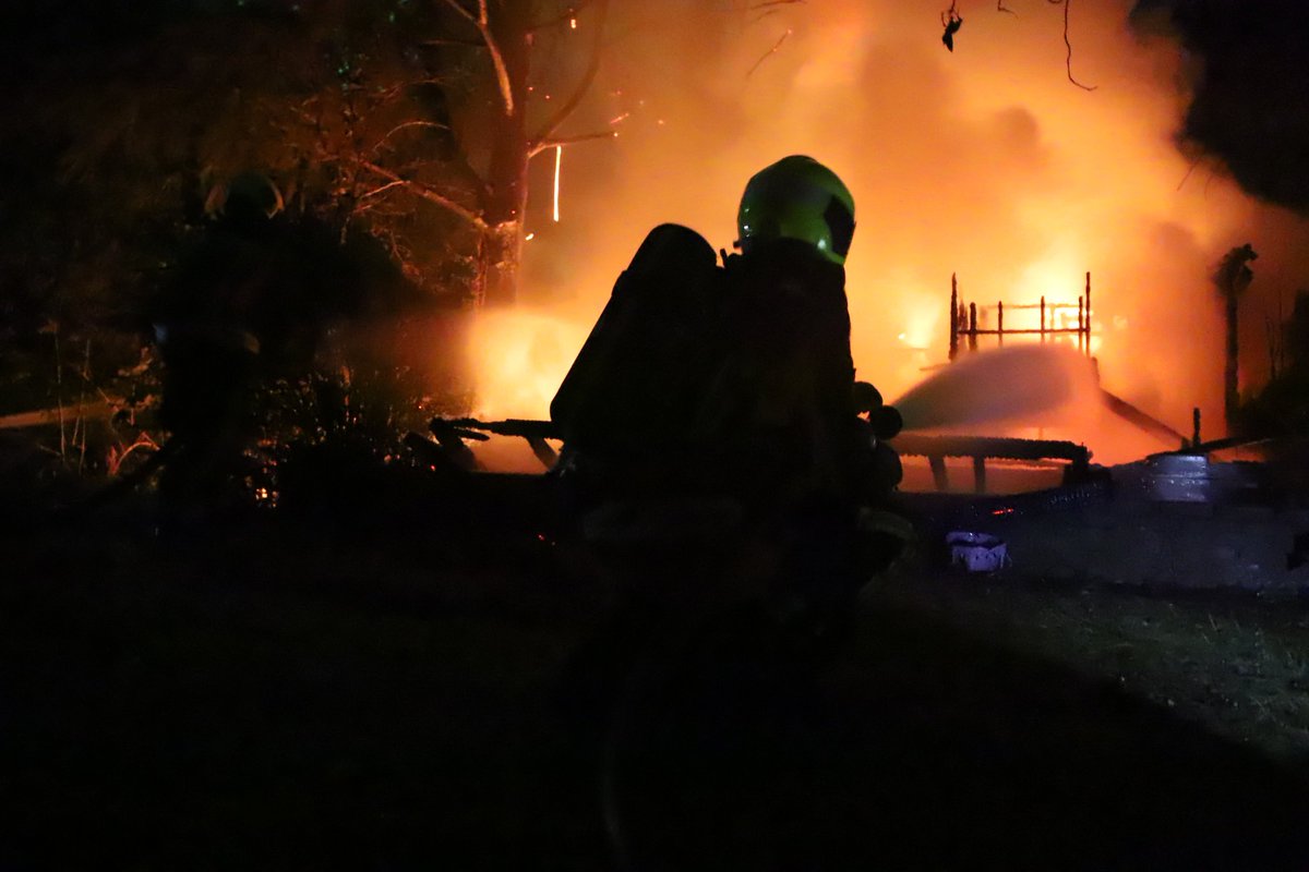 Melding uitslaande brand Galgoord Haastrecht