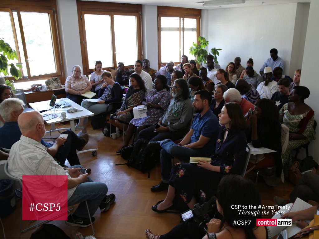 controlarms's tweet photo. 📈#CSP5 in Numbers
102 States Parties, 33 Signatory States. New States Parties include: 🇸🇷🇬🇼🇲🇿 🇵🇼🇱🇧 🇧🇼🇨🇦
Civil society 🙋🙋♂️: 70 members contributing with 10 interventions. https://t.co/YKfw0d8gCO