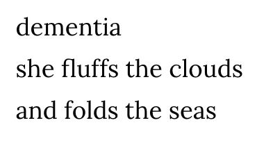 winningwriters's tweet photo. "dementia" by R.D. Bailey, Honorable Mention in our 2020 Tom Howard/Margaret Reid Poetry Contest | https://t.co/3rCYDK5nc7 @FoundingEditor https://t.co/Ajw3VPt2p3