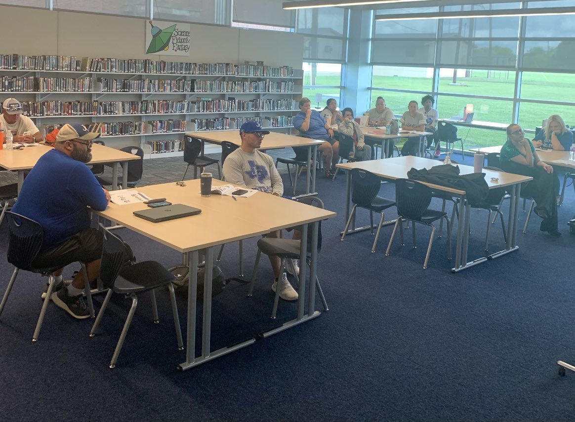 DavidJISD's tweet photo. JISD staff participated in CPI training today learning effective strategies to safely manage and prevent difficult behavior. https://t.co/xdxtiG7V0c