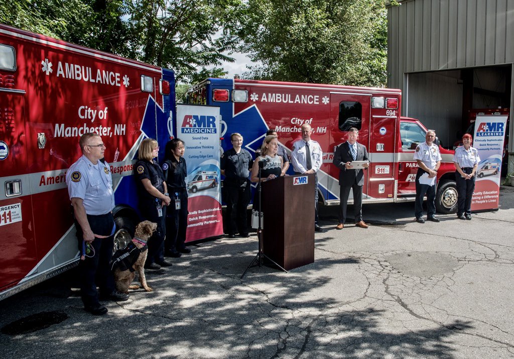 Thanks to all who attended our one of a kind Earn While You Learn EMT training program announcement today! Fully paid training &amp; a full time job at graduation! <a href="/MayorJoyceCraig/">Mayor Joyce Craig</a> <a href="/ManchesterFD/">Manchester Fire Dept</a> <a href="/PrentissSuzanne/">Sue Prentiss</a> <a href="/LouDallesandro/">Lou D'Allesandro</a> <a href="/mansd_nh/">Manchester School District</a> <a href="/NHFireMed/">FireMed, LLC</a> <a href="/NEEMSIManch/">NEEMSI</a> <a href="/NewHampshireCPR/">New Hampshire CPR</a>