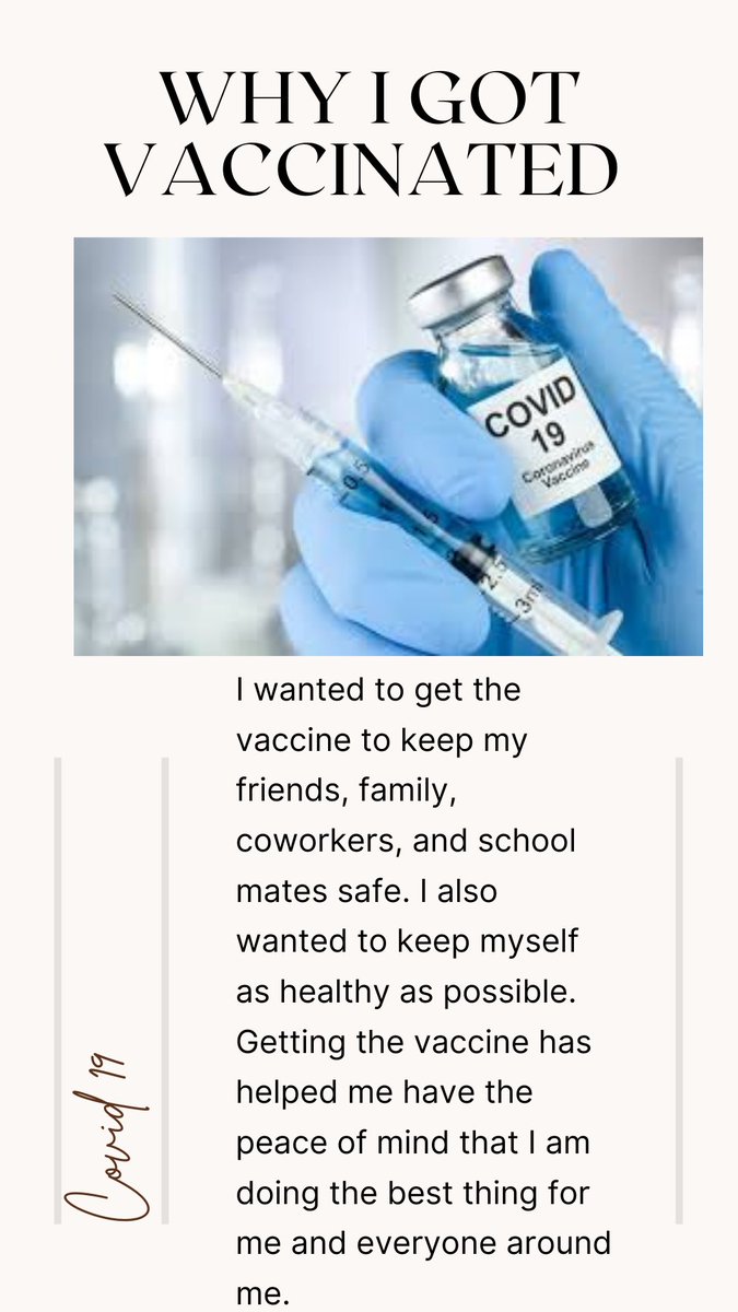 sam_stettler's tweet photo. I know to some the shot may be scary and which it was to me. But it was worth it to keep the people around me safe. I am glad I got the vaccine #vaccinated  #Ambassador  #IUPUI #FSPH https://t.co/6Ip8JAEGcP