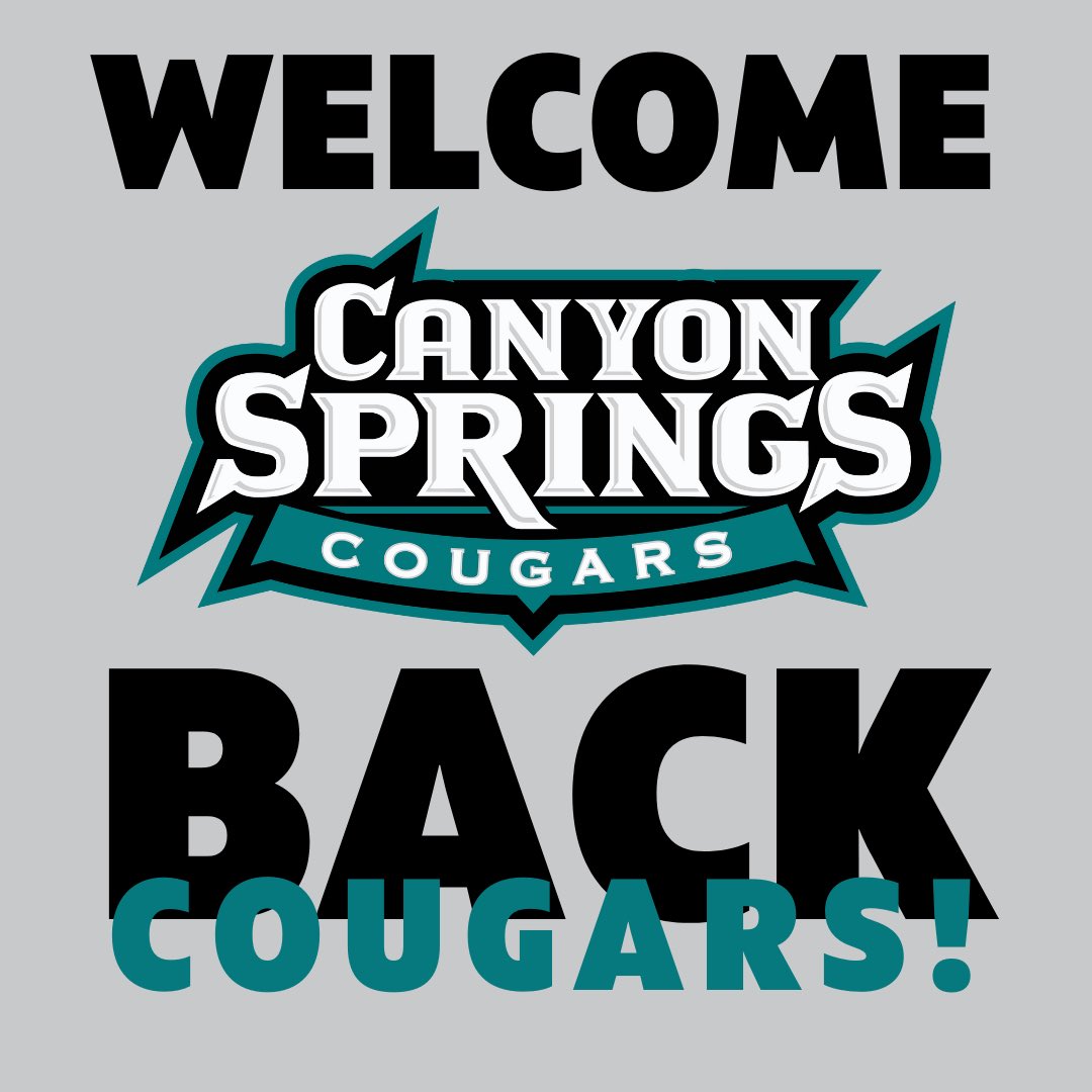 Canyon Springs High School tweet media