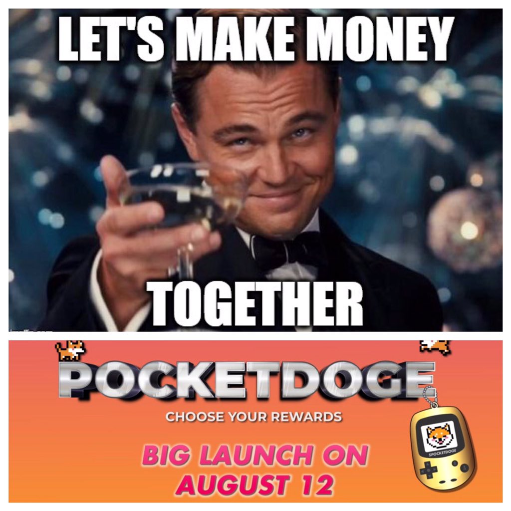 PocketdogeP's tweet photo. @babydoge #POCKETDOGE https://t.co/6rAoJtP2Pp https://t.co/zJv1aqiw7v                                  The multi-reflect token with the most addicting game on the internet, and a hot 100 worthy soundtrack ~ and that’s just scratching the surface of what this amazing team has in store https://t.co/djrDUO5Mrb