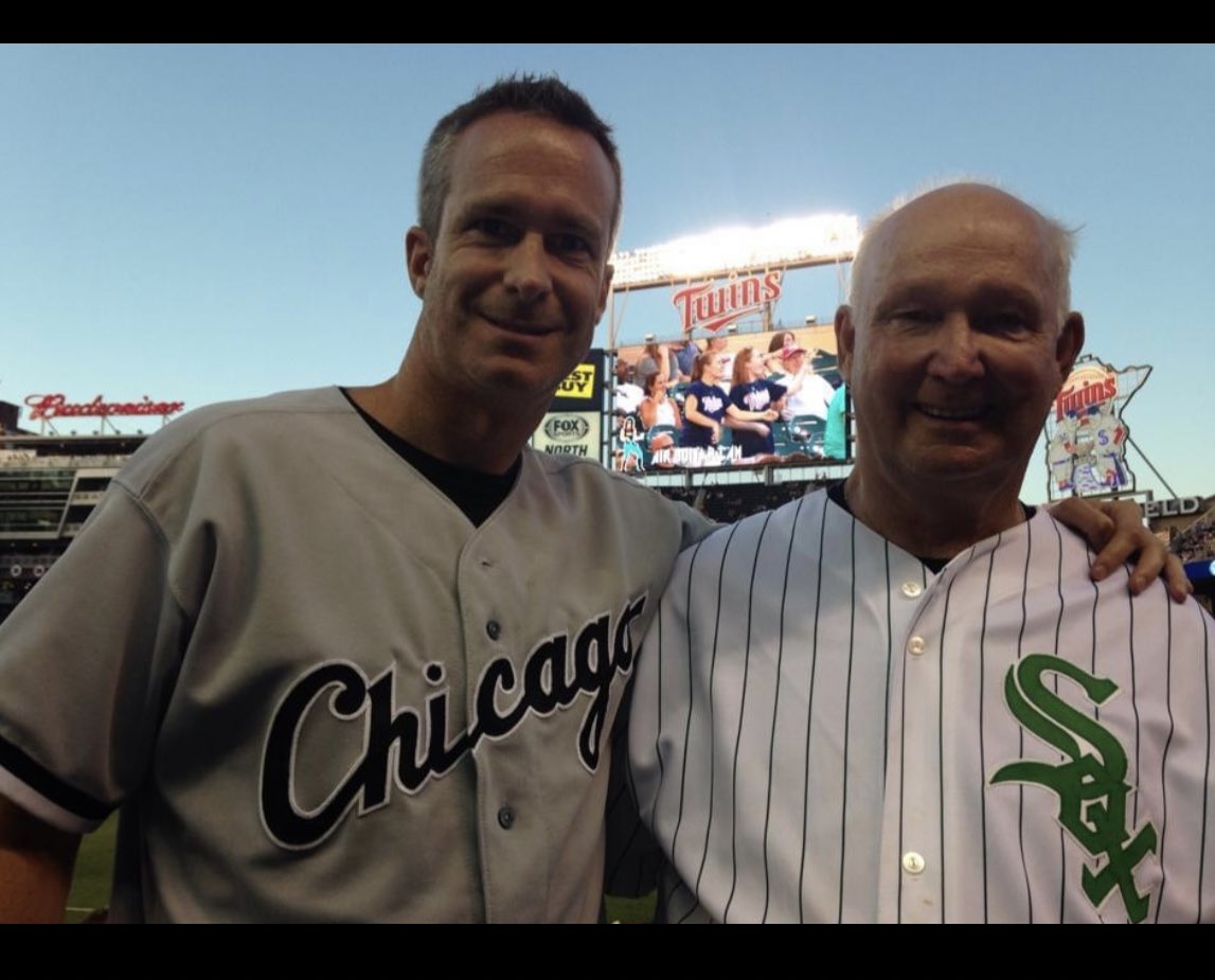 RunNashRun262's tweet image. My dad &amp;amp; I in 2019 cheering for the @whitesox in Minnesota  #whitesox #Mlb #postcardsfromminnesota