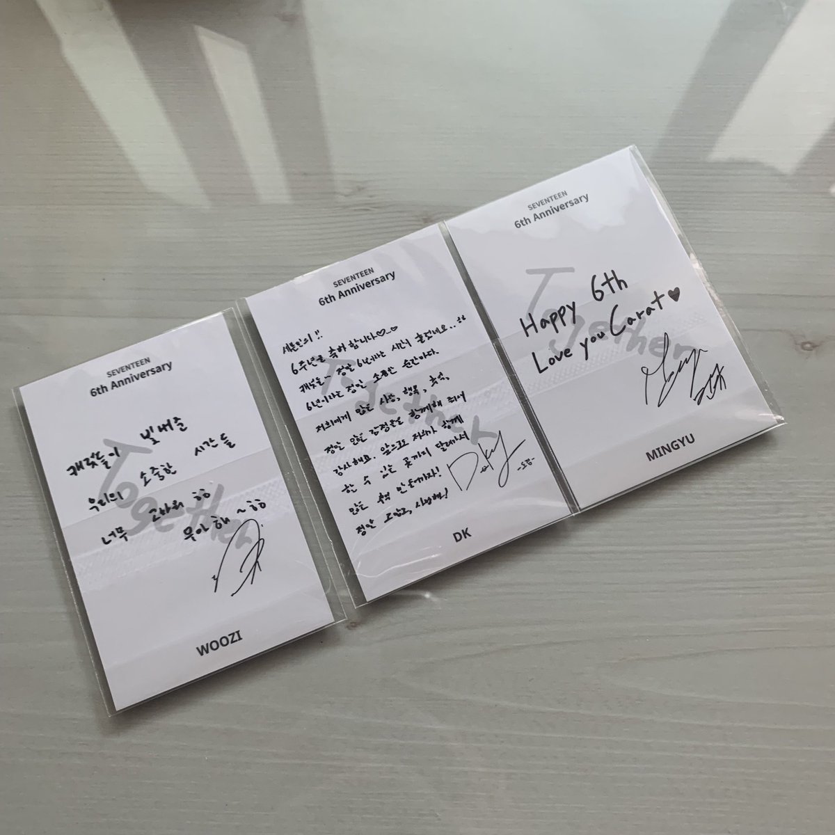 min9yu_tttop's tweet photo. 6th anniversary pendant &amp; pocas!! 🥺🤍 https://t.co/2UBPvhmC1Y