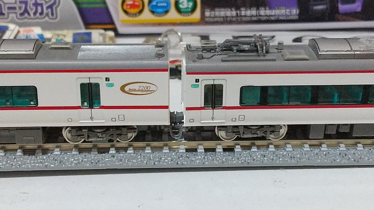 70049Thomas's tweet photo. 2203F新塗装入場
稲鉄さんからの委託車両です。連結器の修理、床下塗装、重要部検査を行います。
稲鉄さん
https://t.co/WARjwtOjFK
#名鉄Nゲージ #2203F https://t.co/VdaKXR3uPB