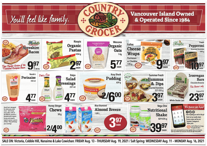 TheCeliacScene's tweet photo. Super sale on Hertel Meats Ayreshire Bacon @CountryGrocer Family-owned businesses on Vancouver Island! SEE https://t.co/qpJF0MXpKA #celiac #glutenfree #dairyfree #soyfree #noaddedmsg #groceries #yyj #safeshopping #islandowned #managerspecials #hertelmeats #bacon https://t.co/ypu2aGIyQb