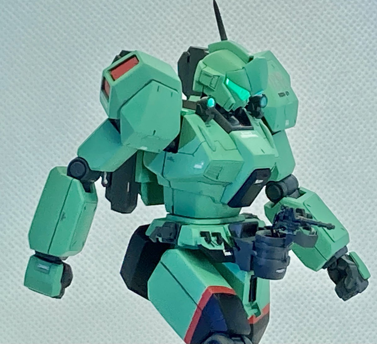 閃光のハサウェイ仕様1/144HGマンハンタージェガン±登場車両付き