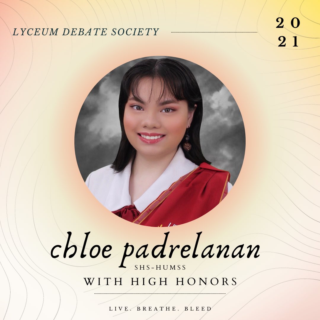 LyceumDebate's tweet photo. The Lyceum Debate Society extends its warmest congratulations to its graduates! 

As you move forward with the next chapter of your life, may you carry with you the values &amp; teachings that our beloved organization has cherished. https://t.co/yqjaxhopko