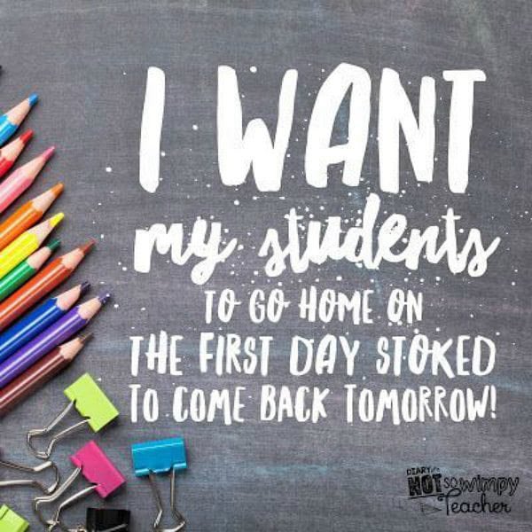 Let’s get them excited to be here, Prosper! There is NOTHING like the FIRST DAY OF SCHOOL!!!! 💚