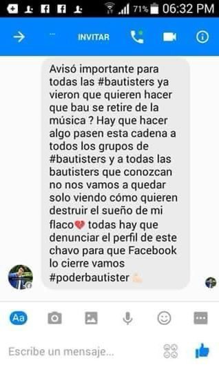 Brizza_vc's tweet photo. JAJAJAJJSJSJAJ #PoderBautister https://t.co/6lkcHvZwzO