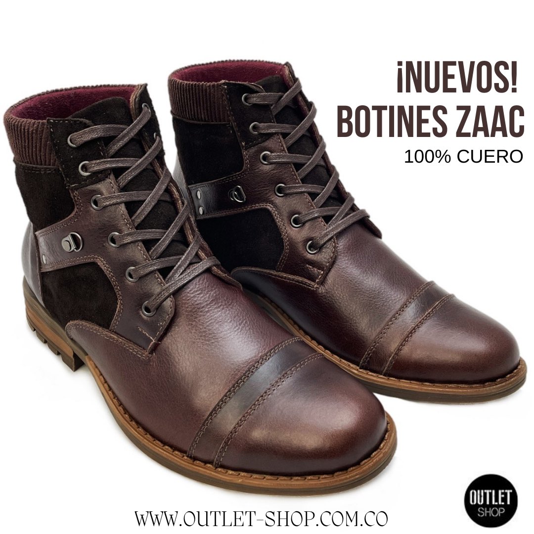 outletshopcol's tweet photo. ¡🔅NUEVOS 🔆! #Botines ZAAC 100% cuero, disponibles también en color negro desde la talla 37 hasta la 43.
💰$154.900
🇨🇴 Fabricado en Colombia 
🚚 Envíos a todo el país 
🤝 Pago contraentrega en ciudades principales
💻https://t.co/KOLougGfXU
📲 WhatsApp 3175876747

#botinesnuevos https://t.co/ZU5za1G11x