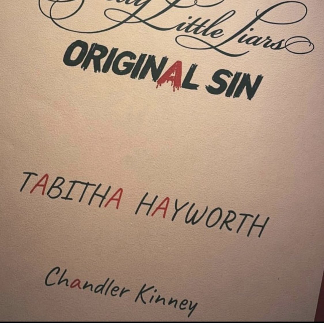 PLLNewsUpdates's tweet photo. NEW CHARACTER #PLLOriginalSin:
Chandler Kinney as Tabby! @TVLine https://t.co/9miX1c7ABG