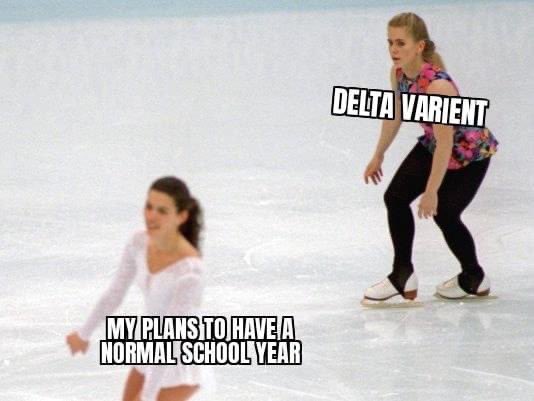 ASassyTeacher's tweet photo. Teachers everywhere be like 😂 #BacktoSchool2021 #teacher #education #teachertwitter #COVIDIOTS #vaccinated https://t.co/8JhDJBjyy9