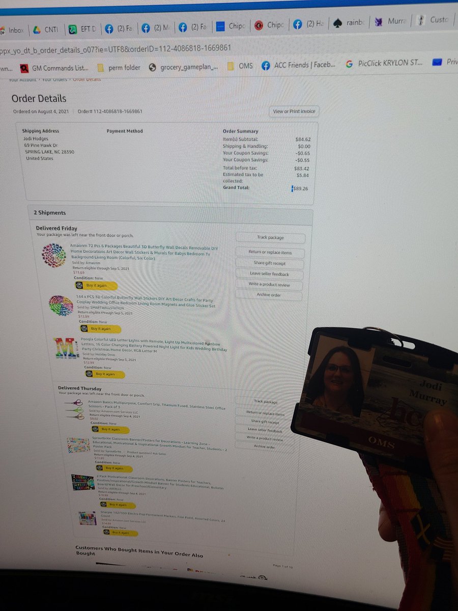 CFCDirector's tweet photo. Hey Chipotle, I'd love if you could cover this one receipt! (Can't find others) $89.26 Just started teaching in January so I had no decorations. Making my room bright &amp; clear that it is a Safe space for students of all orientations and genders here in rural NC.  #SuppliesContest https://t.co/PZZB9Q8hlV