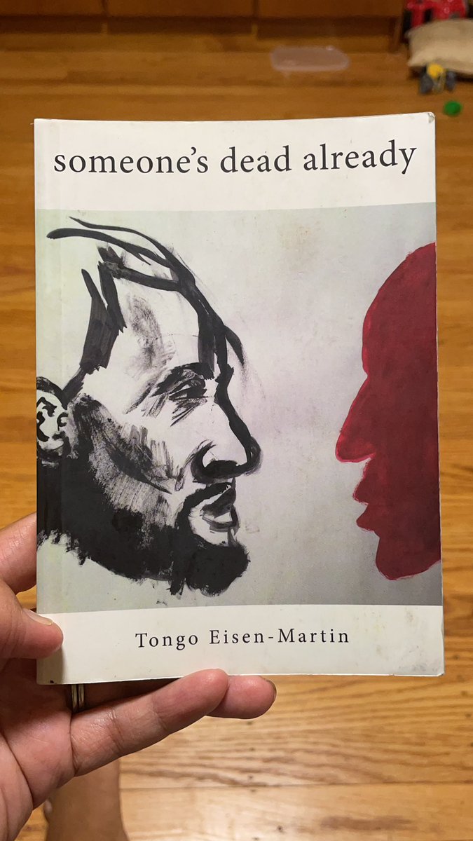 rainaleon's tweet photo. prepping for this weekend’s @makingusmatter event so went back to “someone’s dead already” by @_Tongogara_  beautiful cover from @saybikobiko &amp; poems that create worlds around you through associative &amp; radical linguistic invitations. @SealeyChallenge #TheSealeyChallenge https://t.co/kviq2b7qor