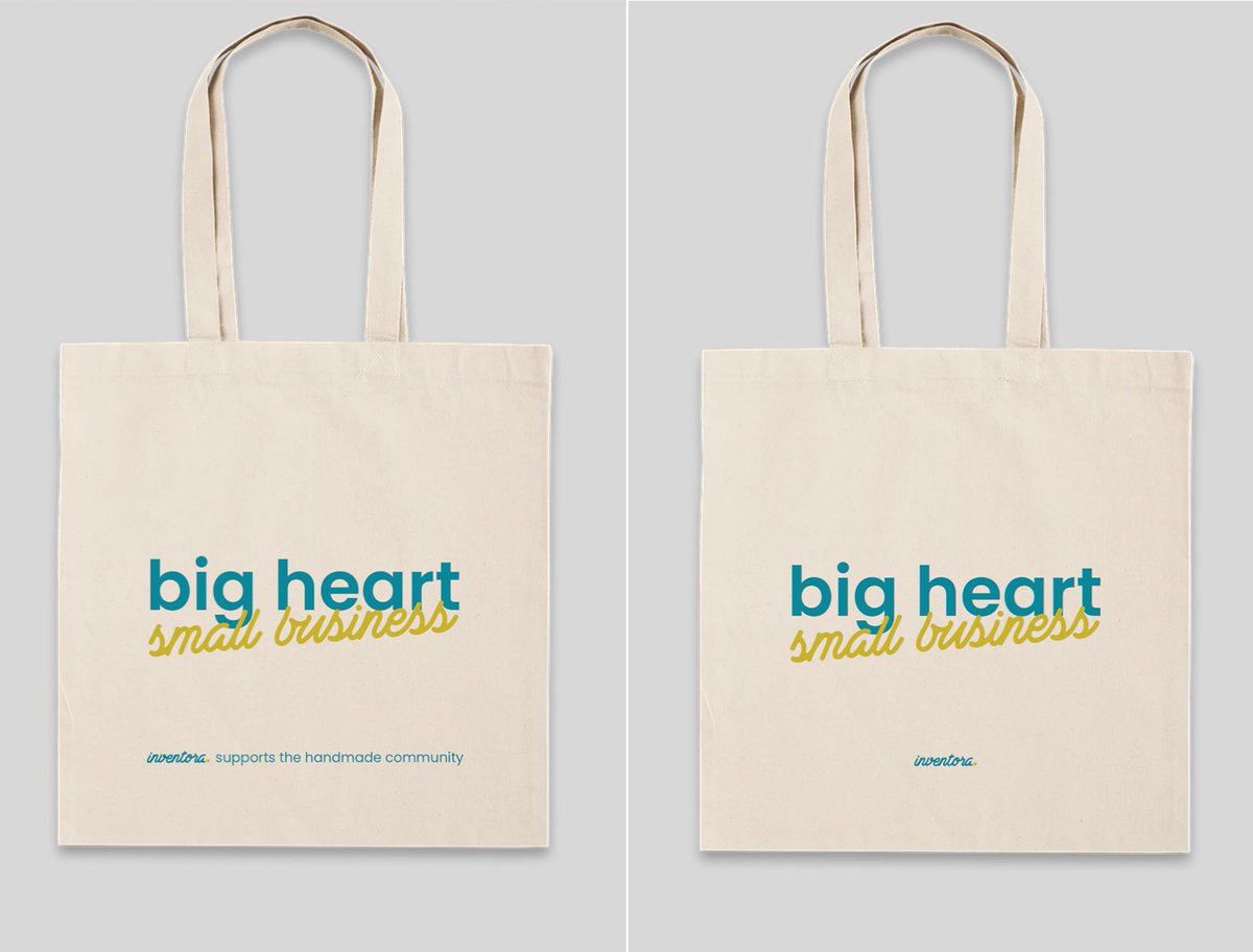 diannamallen's tweet photo. Designing some cutie totes for @InventoraHQ — curious which you prefer

With tagline or without?

Tagline says: Inventora supports the handmade community 💛 https://t.co/JCwrhvoCKf