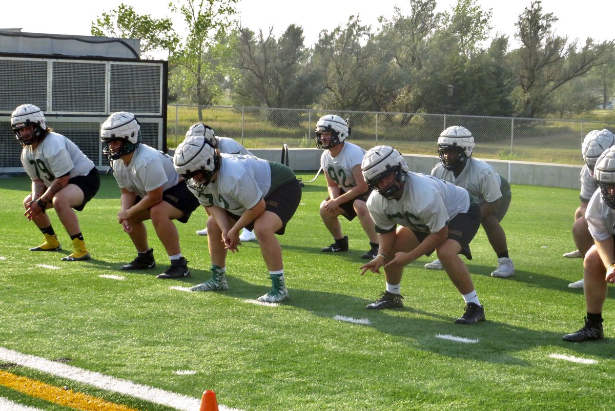 PCSaintFootball's tweet photo. First Practice on the Turf for #SA1NTARMY‼️ 

Now who wants to see some Saints in Action? 

Part 1 ⤵️ https://t.co/AjeeoPS4Lr