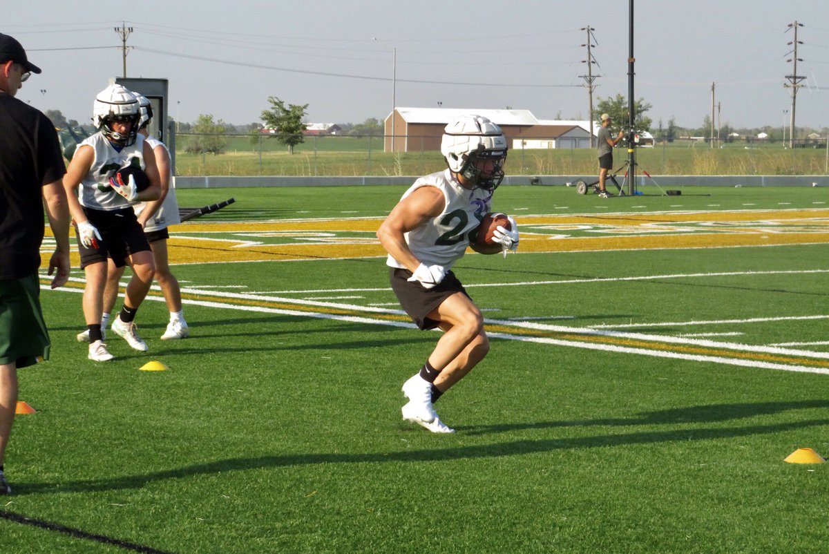 PCSaintFootball's tweet photo. First Practice on the Turf for #SA1NTARMY‼️ 

Now who wants to see some Saints in Action? 

Part 1 ⤵️ https://t.co/AjeeoPS4Lr