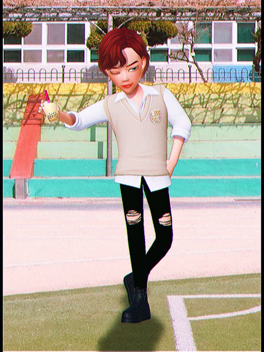 CrescentFloon's tweet photo. Craving something cool and sweet?
Classic Milk Bubble Tea 🧋✨ 

zpt ID : FLOON

#ZEPETO #ZEPETOSTUDIO https://t.co/L0HHGDxTwF