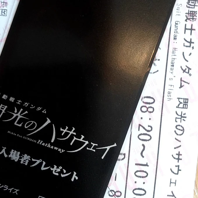 念願の閃ハサようやく観れますたヨ〜いや〜、とにかくスゴかった!ペーネロペーかっくいぃ!!ガンバれ、レーン!次があるさ!#フィルムは横顔ハサですた 