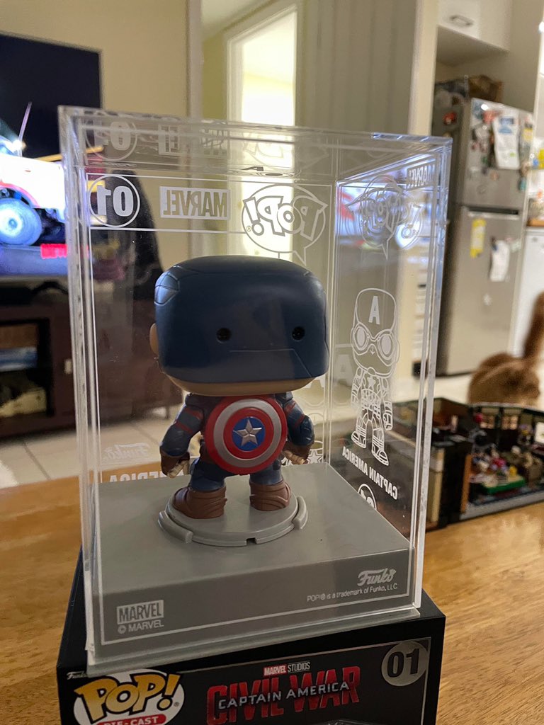 diecast captain america funko