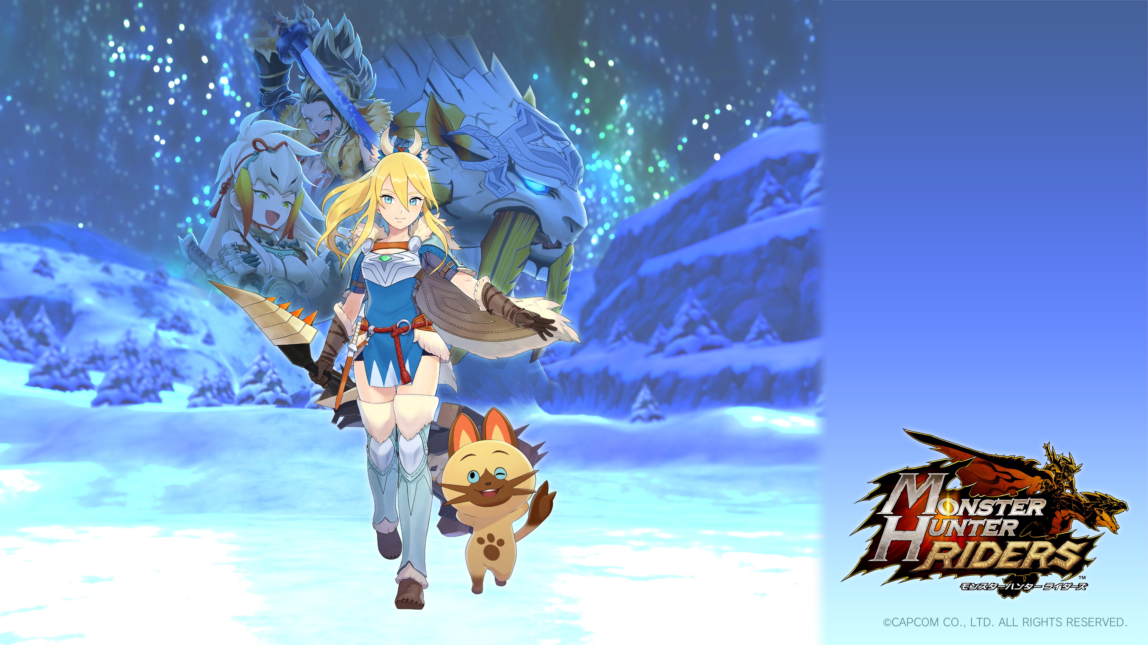 其他 魔物獵人騎士 X 魔物獵人物語2 桌布壁紙 魔物獵人系列哈啦板 巴哈姆特