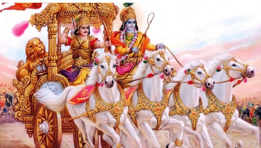 mybhagavad's tweet photo. भगवत गीता--1.15

भगवान कृष्ण ने अपना पच्चजन्य शंख बजाया , अर्जुन ने देवदत्त शंख तथा अतिभोजी एवं अतिमानवीय कार्य करने वाले भीम ने पोण्डू नामक शंख बजाया ।

क्यूंकि ये शंख दिव्या है इसलिए यहाँ पर इनका जिक्र हो रहा है ।

#bhagwatgeeta #हर__हर__महादेव #lifedevelopment
#भगवतगीता https://t.co/VVmxxzRnfV