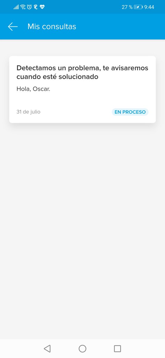 oskichess's tweet photo. @ML_Ayuda @ElSrSanto @mercadopago @MercadoPagoMex Ya lo hice, pero desde el 31 de julio, no he tenido repuesta concreta, y si necesito el dinero, para pagar deudas y para comprar el libro del @ElSrSanto https://t.co/hWBCsPi2J2
