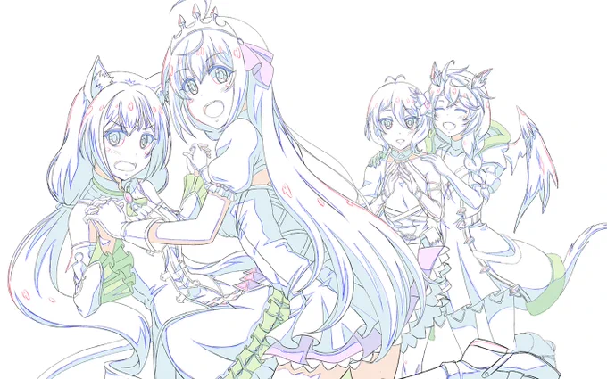 3.5周年までには終わらせたい美食殿 :) #プリコネR 