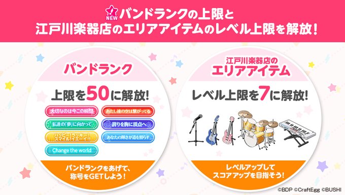ガルパで エリアアイテム が話題に バンドリ トレンディソーシャルゲームス