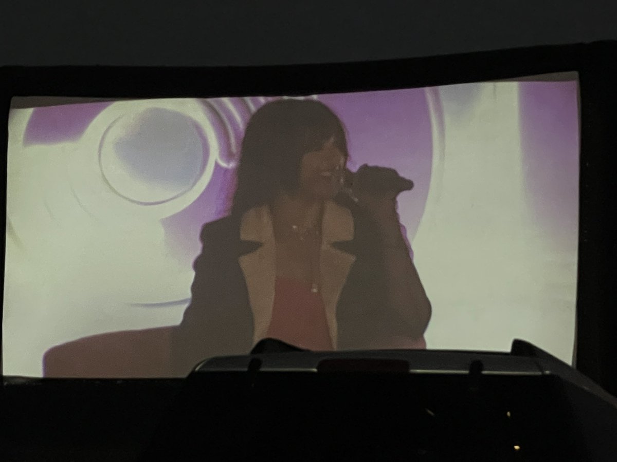 We’re at the drive-in premiere of the new #DCOM coming this Friday #DisneySpin starring <a href="/thisisavantika/">Avantika</a> <a href="/jahbrilcook/">jahbril</a> <a href="/kerrimedders/">Kerri Medders</a> and directed by <a href="/manjari87/">manjari makijany</a>.