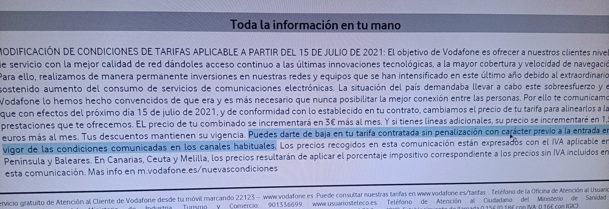 LinaresRicardoj's tweet photo. @YenneaTwitch @vodafone_es @SamsungEspana Esto es lo que te aparece si te descargas la factura de mayo... No obstante aunque te hubieras dado de baja antes del 15/07 te hubieran cargado compromiso de permanencia #vodafoneladrones https://t.co/ThUvW10zG0