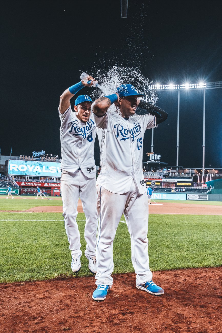 Kansas City Royals on X: Always two, there are, a splasher and an