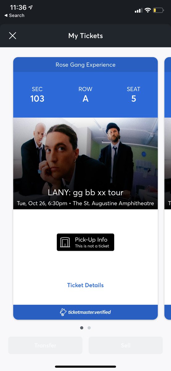 i am selling this concert ticket.. who wants it ! message me :)) #lany #lanyconcert