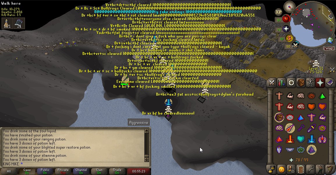 playdeadclan's tweet image. .@OSRSBeyondC baited into fighting and forcing @DeathrowRS to suicide to 40+ raccoons. Outsmarted yet again! easy for PD 😎

topic: playdead-rs.com/index.php?/top…