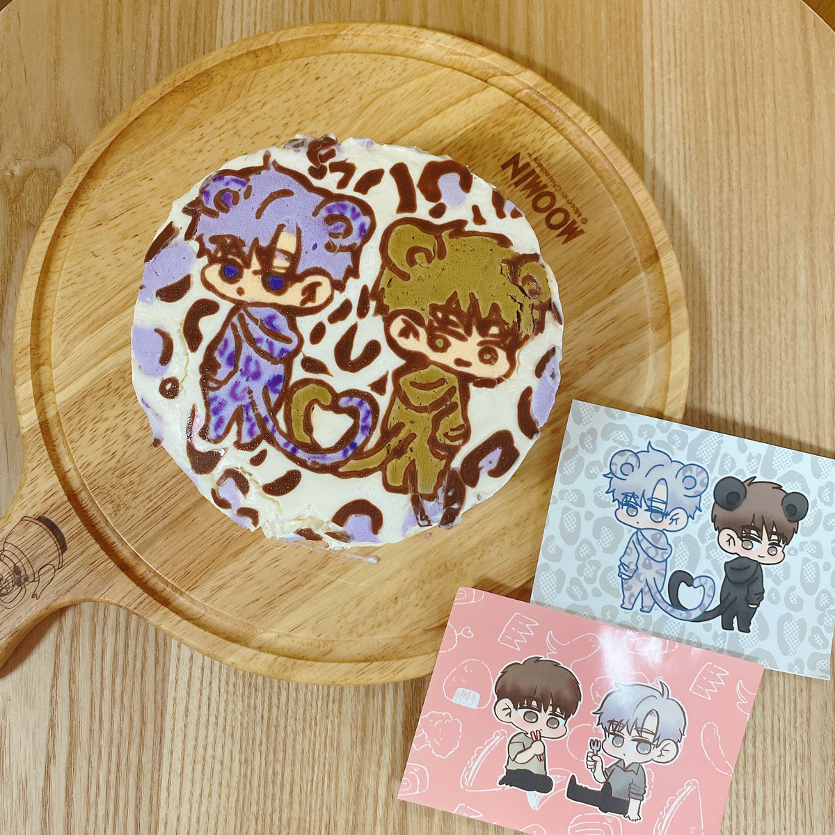 직접 만든 케이크