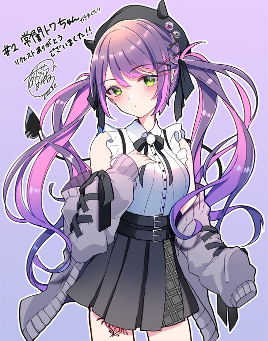 常闇トワ 自作衣装 61Ga8vBvCkL._AC_UL210_SR210,