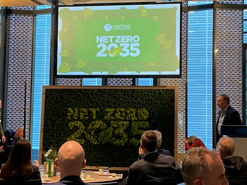 Today we announced our intention to become #netzero by 2035. We urge other organisations to set their own carbon reduction targets for the future of our community, State and planet. Thanks to our speakers and panellists for your valuable insights today. bit.ly/3jLytBb