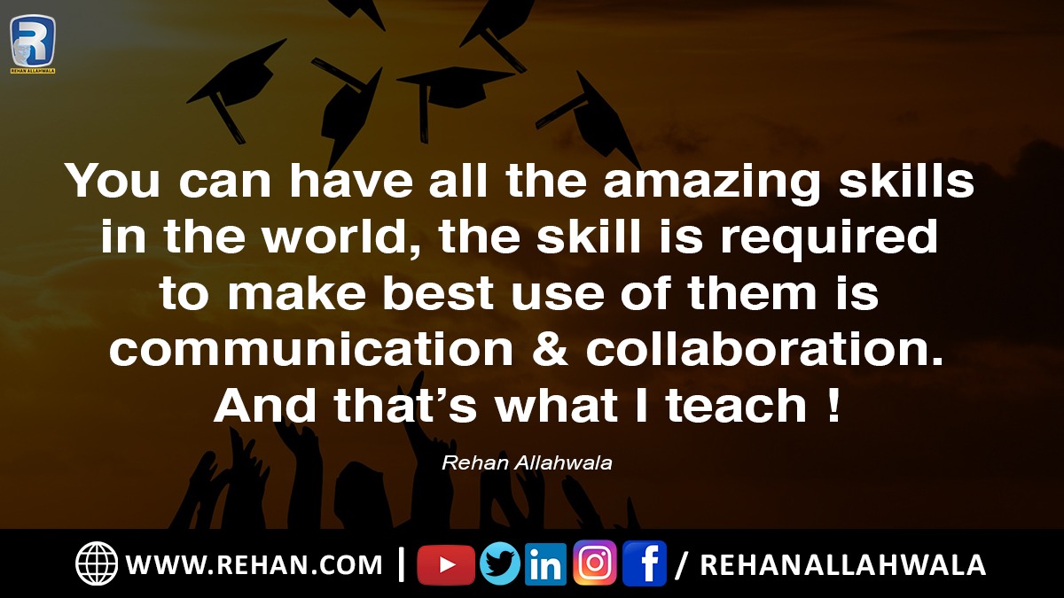 rehanallahwala's tweet photo. #skills #communication #collaboration #motivation #inspiration #WeAreOne #united #success #peace #BestUse #skillset #progress #success #development #management https://t.co/8WDvqEOxmI
