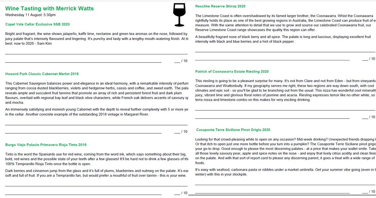 imc_learning's tweet photo. #Servicetweet Excellent wine tasting session at #AHRIEvent. Choose one of the wines selected below according to your preference 🍷. https://t.co/OCDRBed3zk