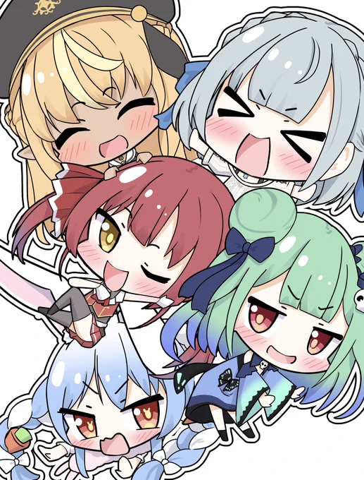#ぺこらーと  #絵クロマンサー  #しらぬえ  #ノエラート  #マリンのお宝
3期生みんなで2周年‼︎
おめでとう‼︎‼︎ 