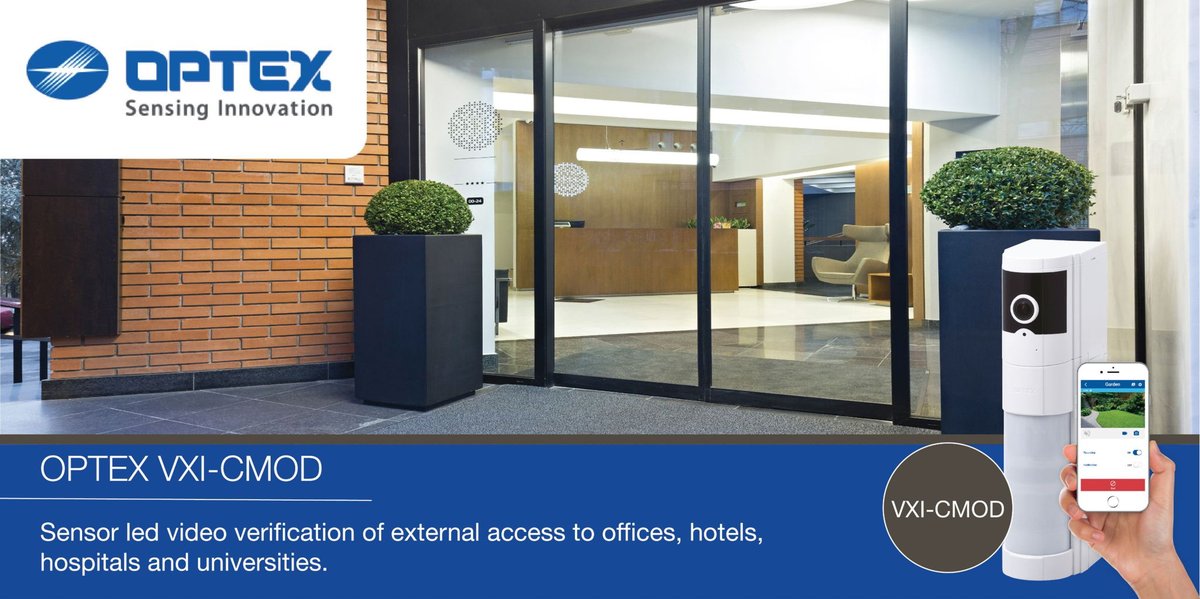 OPTEXSecEMEA's tweet photo. An ideal security solution and to support the building reception management. As soon as someone approaches the building entrances an instant video notification is received.
https://t.co/uqhj2DeqJp
#securityindustry #vxicmod #VisualVerification https://t.co/fyGvWCUtfP