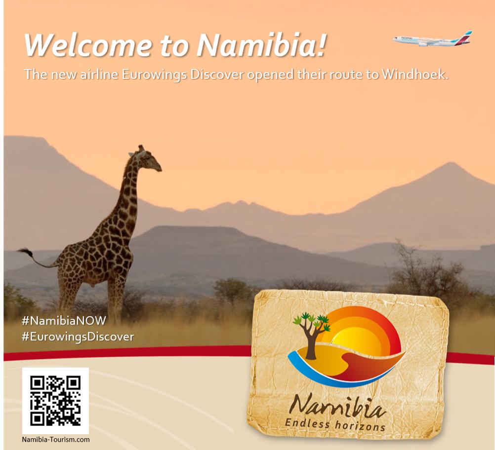 WELCOME TO NAMIBIA!!!!!🇳🇦🇳🇦
As of August 9, Lufthansa Group’s airline, Eurowings Discover started with its services to Windhoek, #Namibia offering 5 weekly services with hopes to increase frequency to daily flights in early 2022.
#travelnamibia #sharemynamibia #visitnamibia