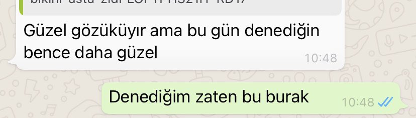 Sevgili değil eski sevgili